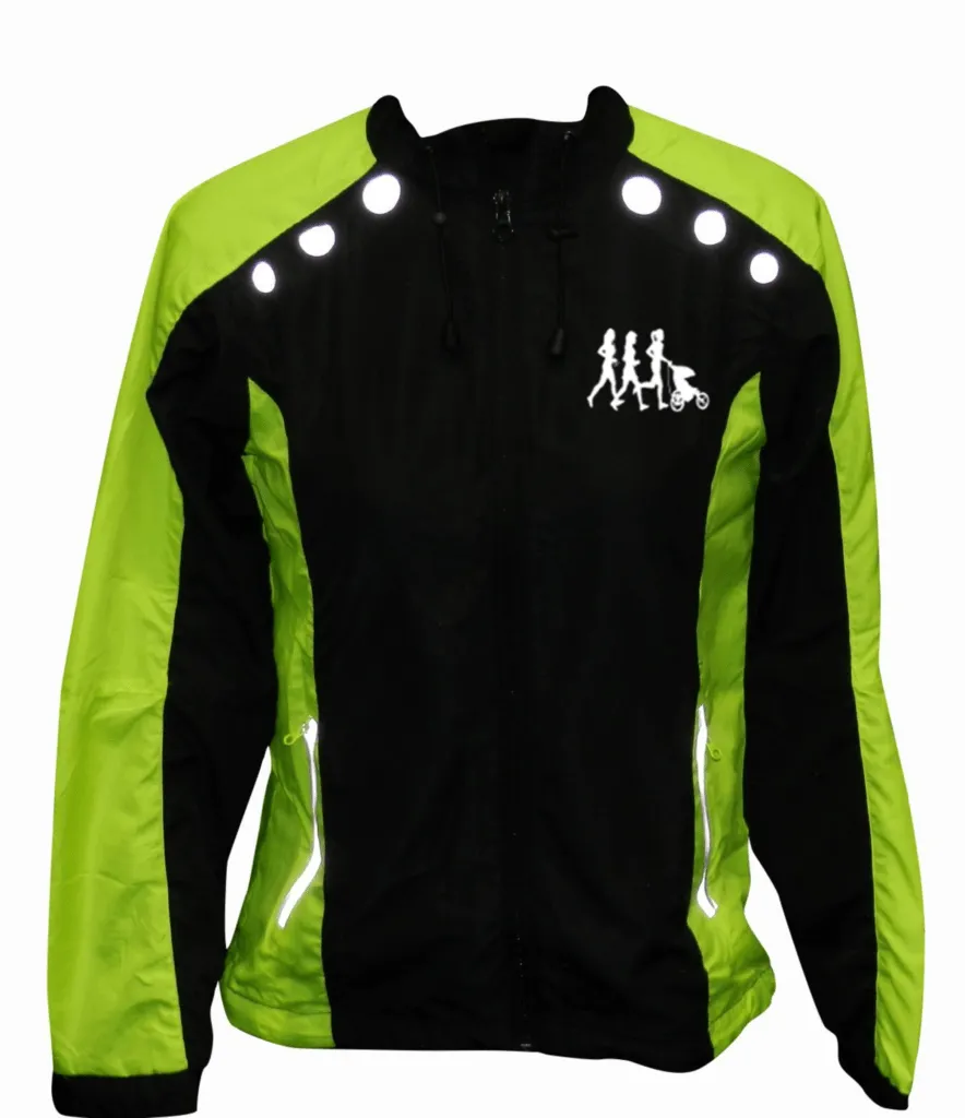 Women's Reflective Windbreaker - 2 Colors - Moms Run This Town