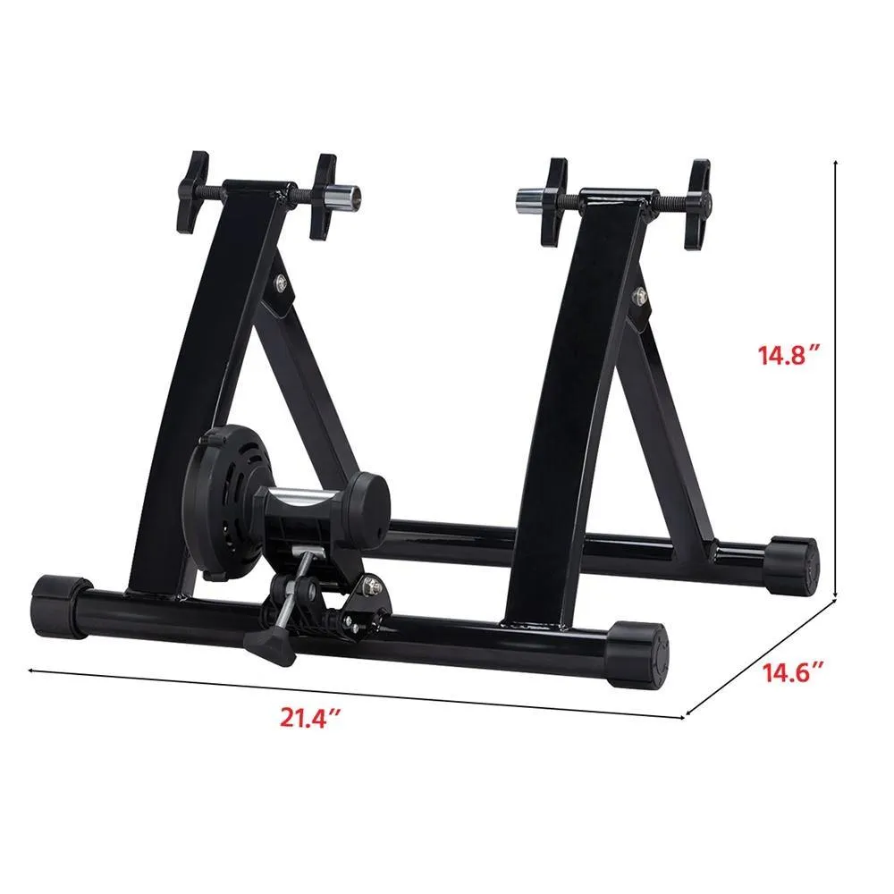 Yaheetech Foldable Indoor Bike Trainer